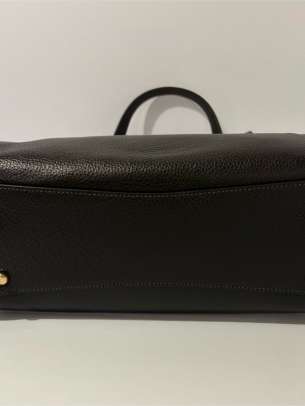 Coach Erin Black Pebbled Leather Hobo Shoulder Bag with Gold Hardware - Picture 6 of 6